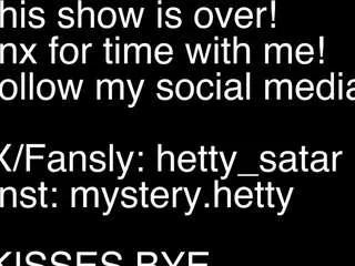Freechat hetty-satar on CamSoda