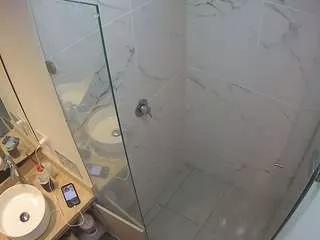 voyeurcam-casa-salsa-bathroom-7 on CamSoda 