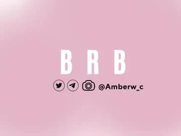 Chaturbate Amberw_c amberw_c from Chaturbate